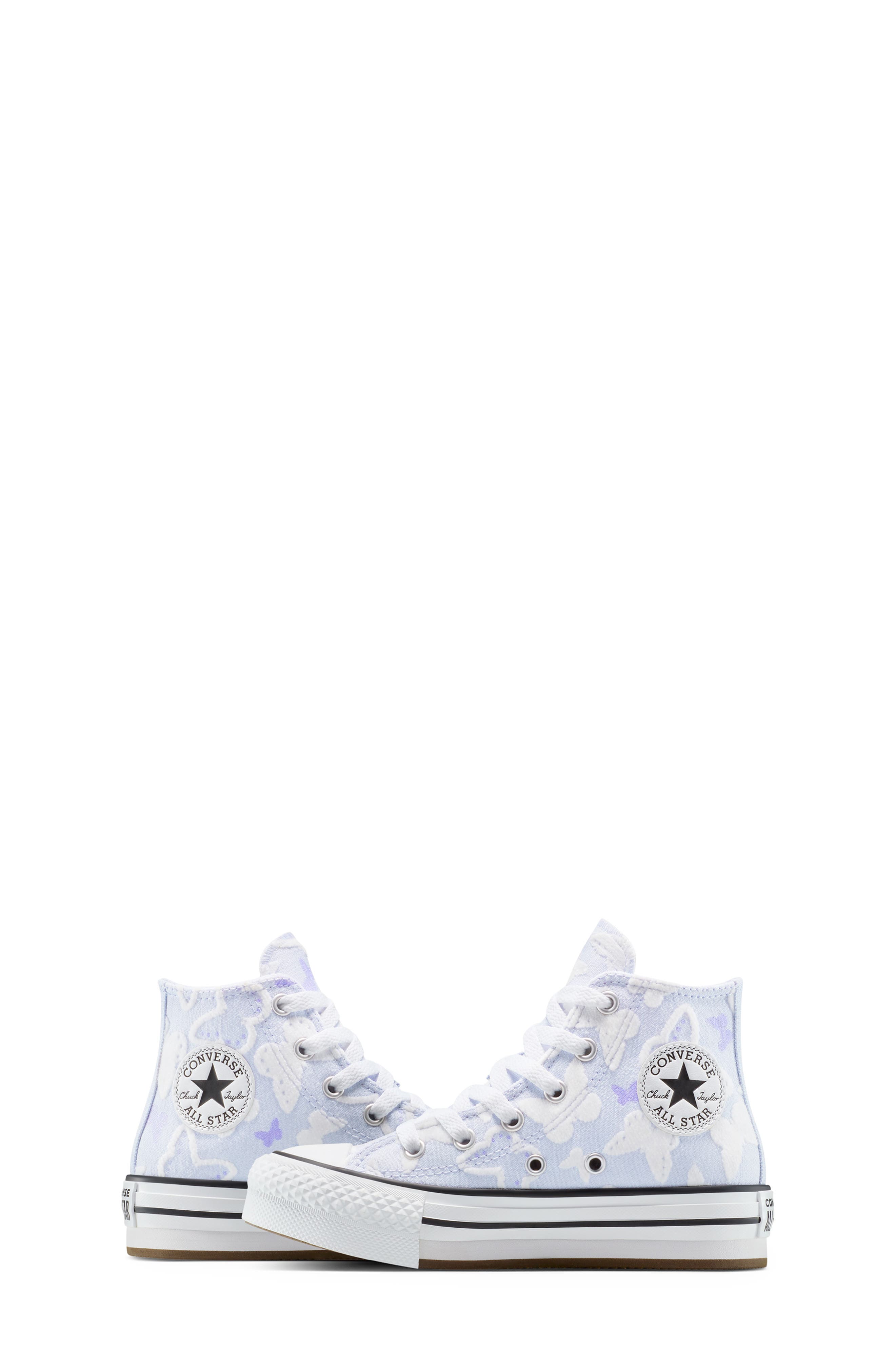 Chuck Taylor® All Star® Lift High Top Sneaker, Alternate, color, BLUEBERRY ICE