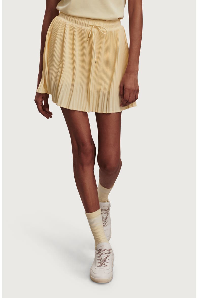 Davina Pleated High Waist Skort, Main, color, ANISE FLOWER