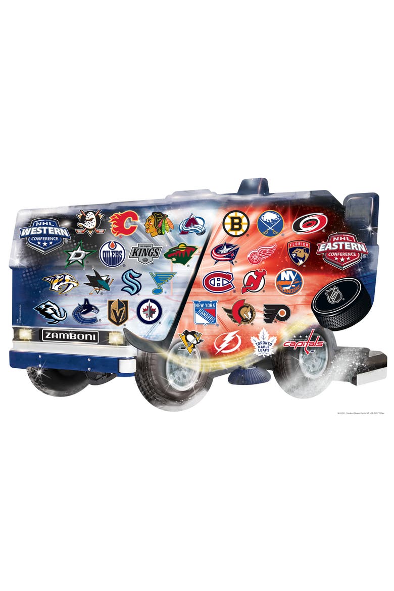 NHL Zamboni 500 Piece Shaped Puzzle, Alternate, color, Multicolor