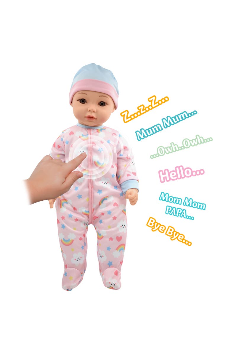 Little Darlings 19" Cuddle Baby Pink Kitty, Alternate, color, 