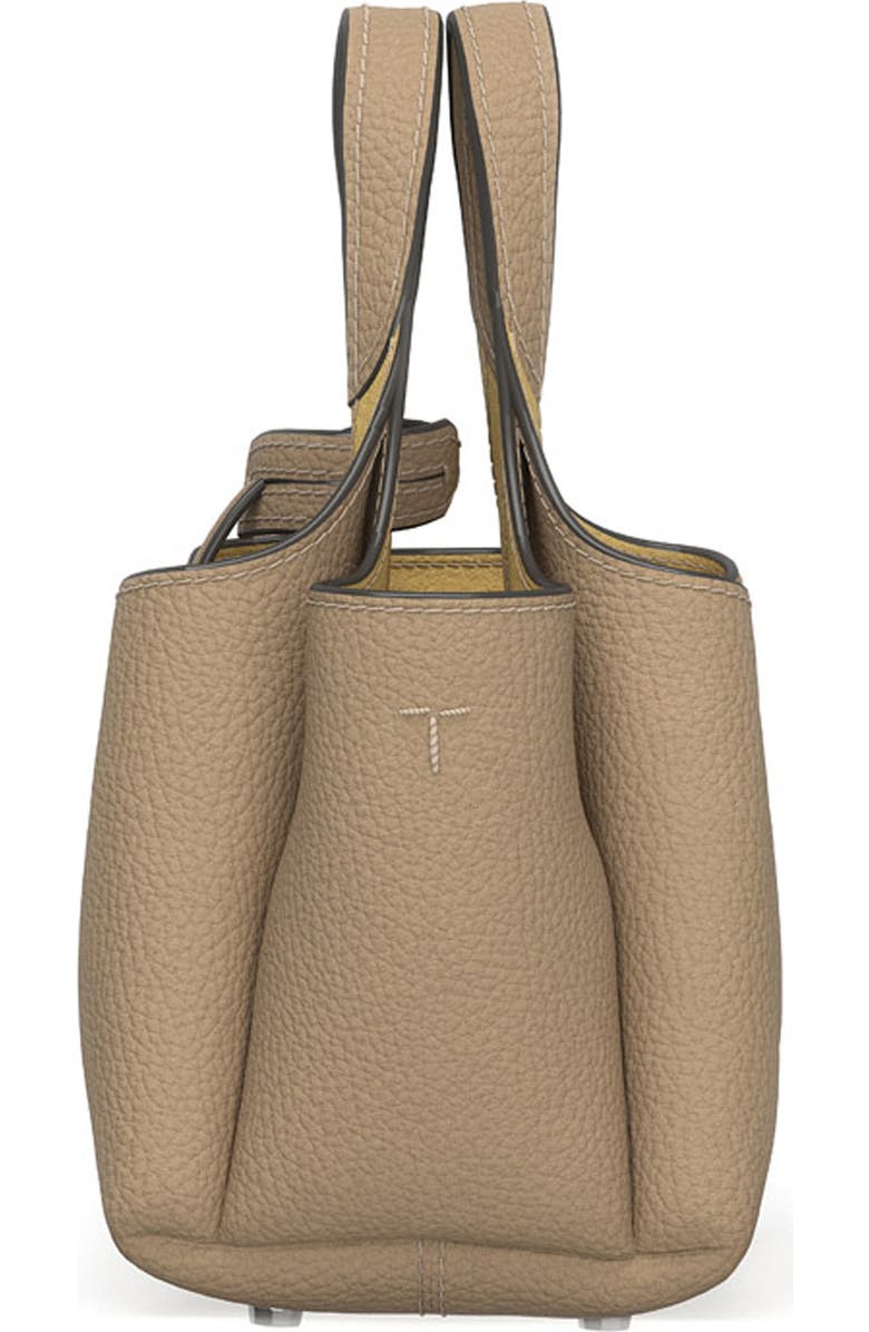 Tod's Apa 2 Micro Leather Top Handle Bag, Alternate, color, Naturale/ Flan