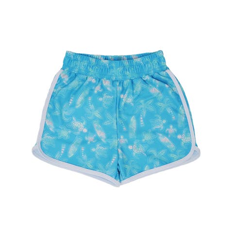 Girls' Sustainably Made UPF 50+ Morgan Retro Swim Shorts