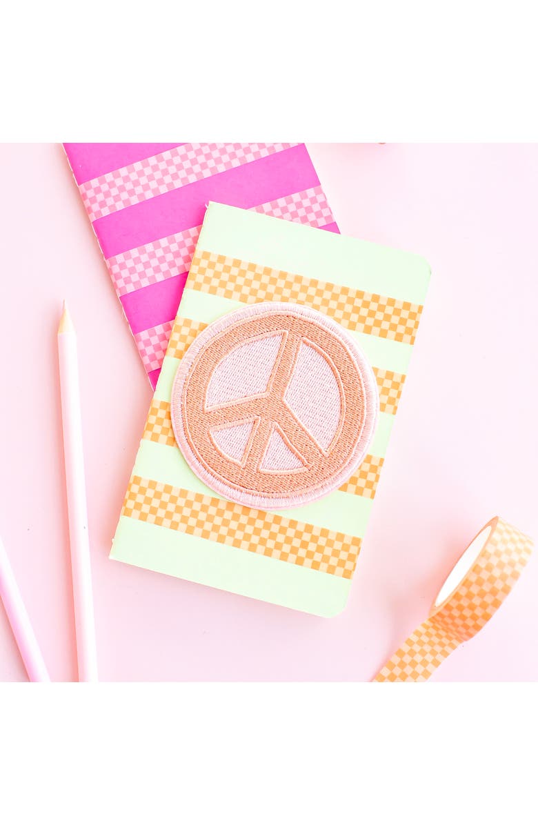 Jollity & Co Stick On Patches, Alternate, color, Peace