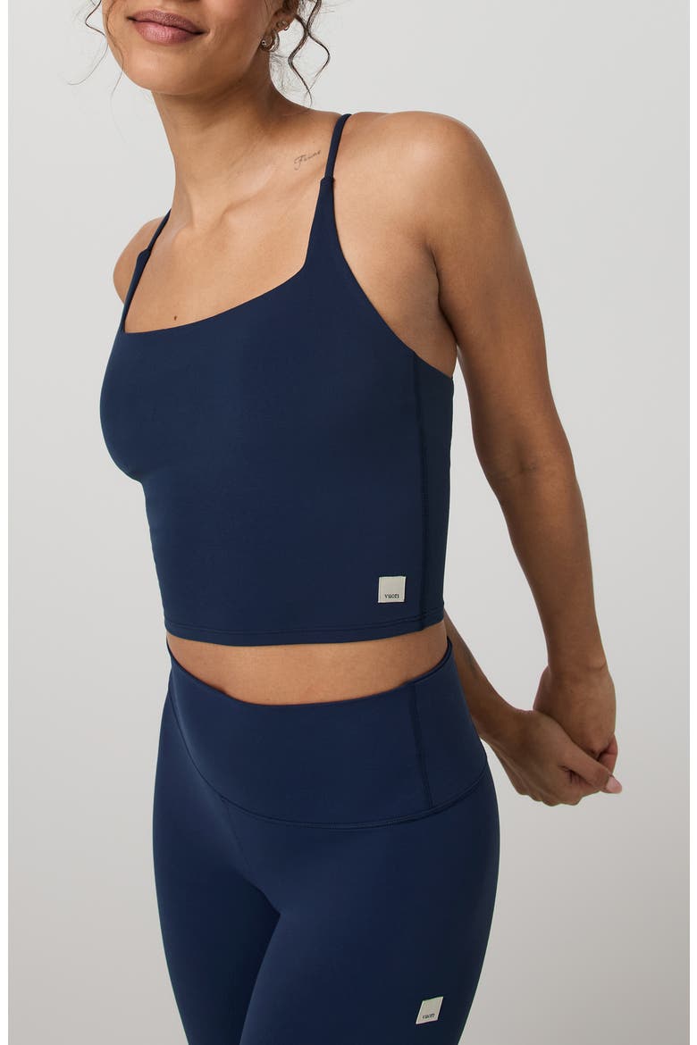 All the Feels Strappy Back Tank, Alternate, color, BLUE COAST
