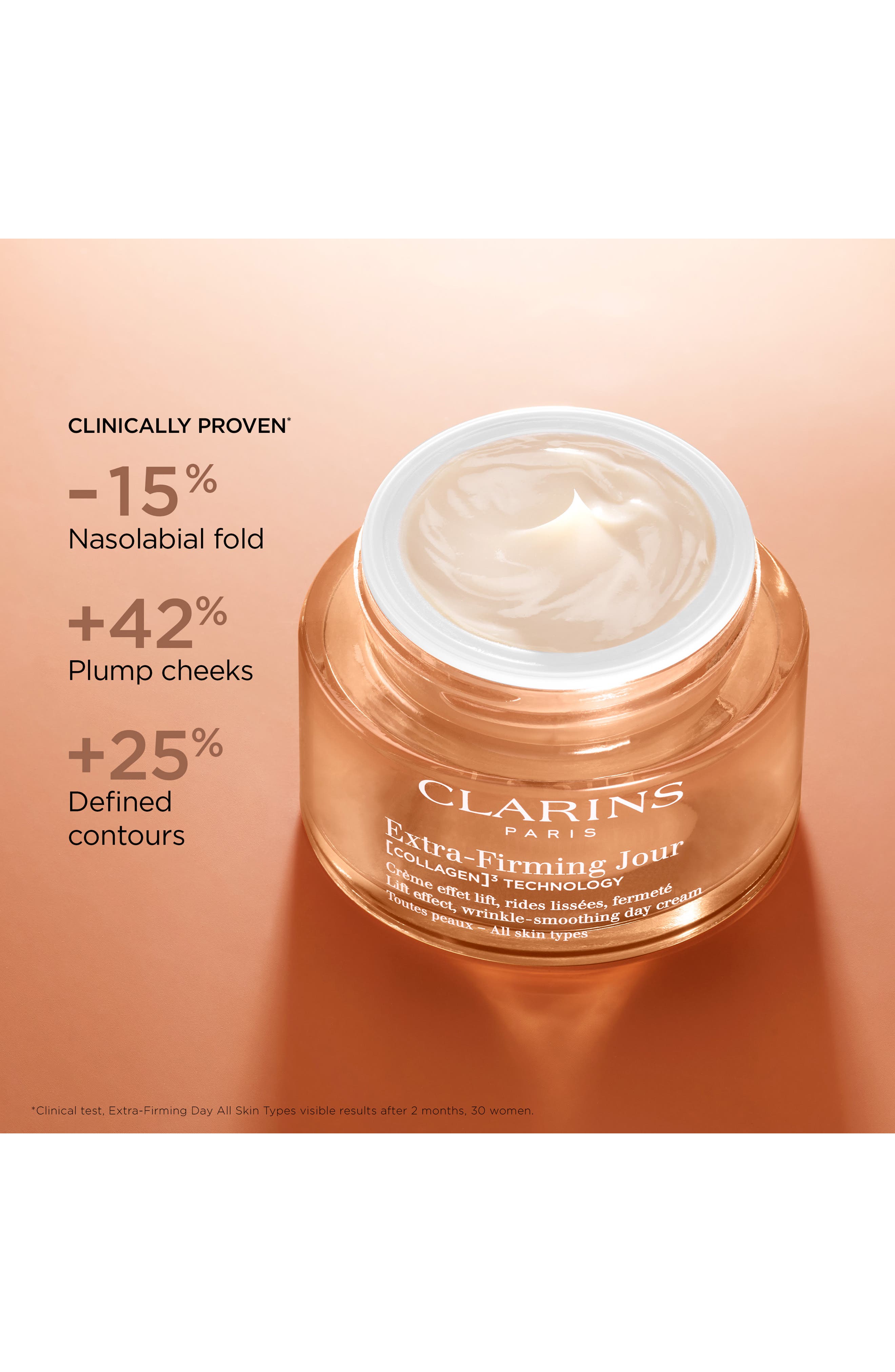Clarins Extra-Firming Day Refillable Moisturizer (Women) | Nordstrom
