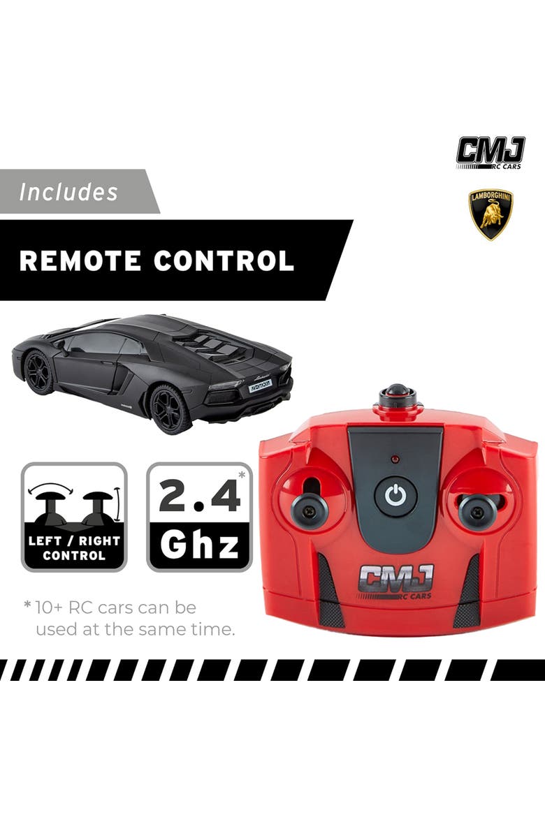 Lamborghini Black Lp7004 Remote Controlled Car, Alternate, color, Multicolored