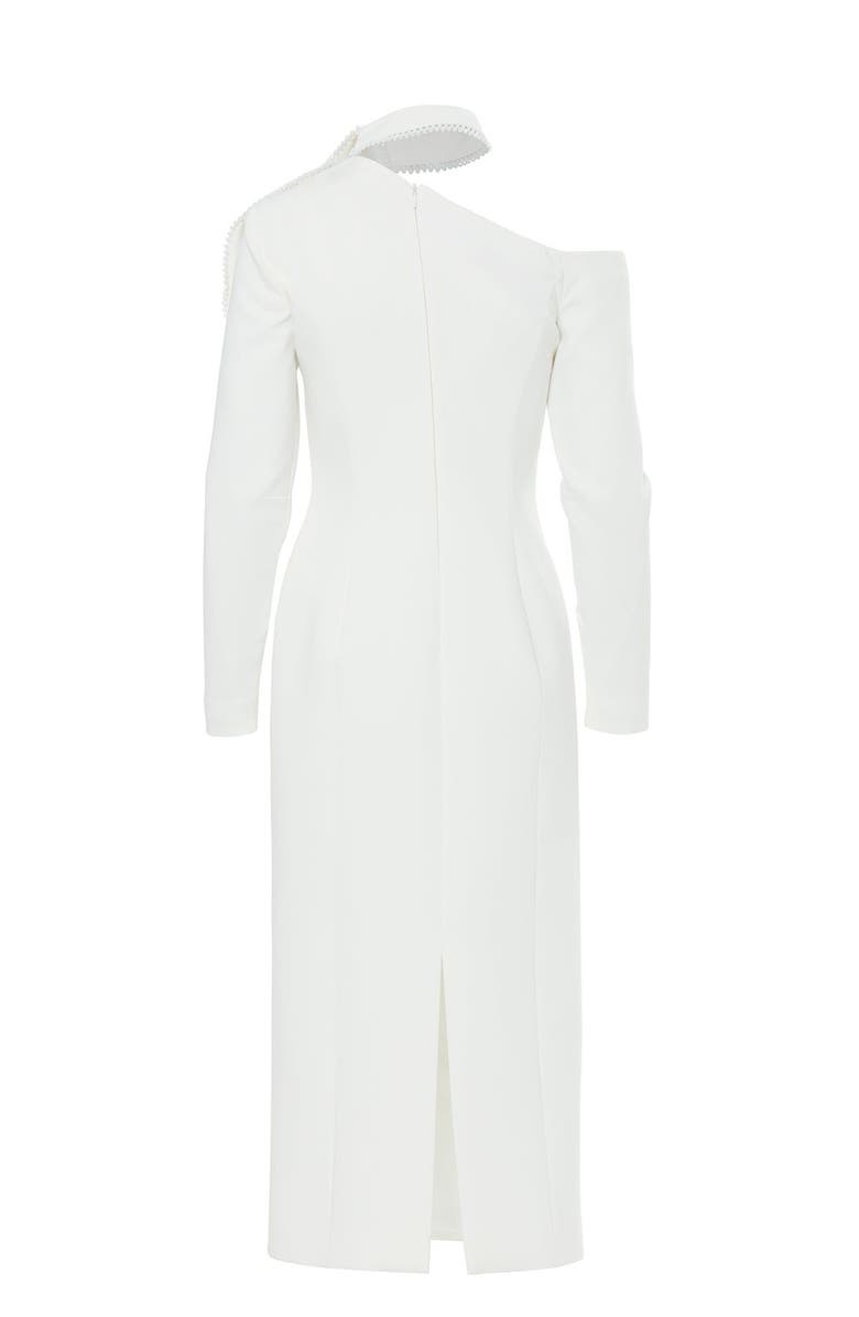 Gizia Embellished Maxi Dress with Concealed Back, Alternate, color, Beige