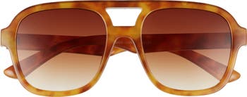 Whirlpool 53mm Aviator Sunglasses