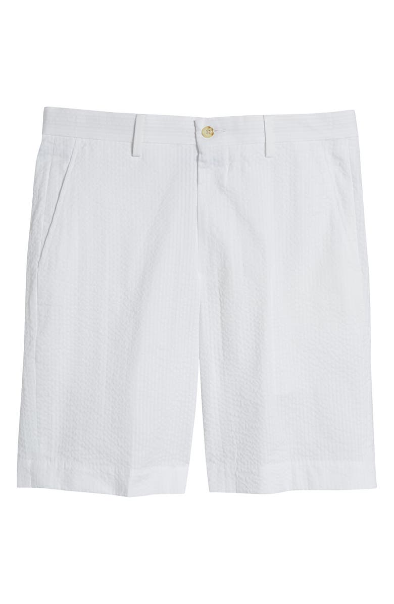 Berle Seersucker Shorts, Alternate, color, White