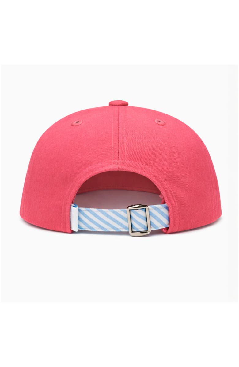 Bits & Bows Sailboat Baseball Hat, Alternate, color, Red