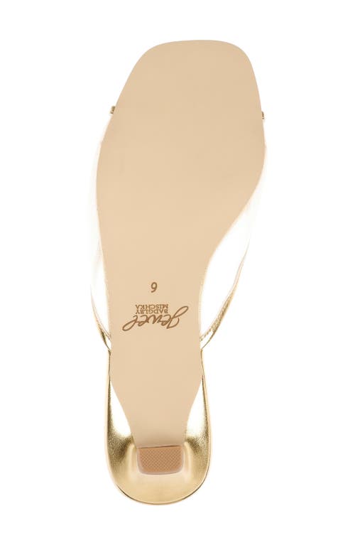 Jewel Badgley Mischka Felisha Kitten Heel Slide Sandal