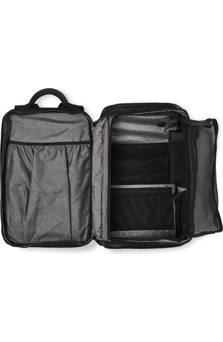 NOMATIC Water Resistant Minimalist Expandable Travel Backpack, Alternate, color, Black - 20L