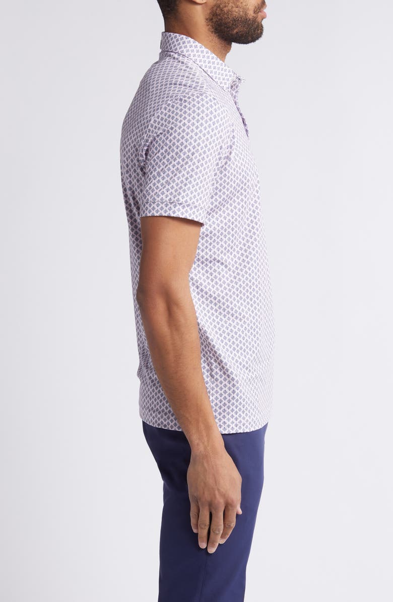 Mizzen+Main Versa Botanic Print Performance Polo, Alternate, color,