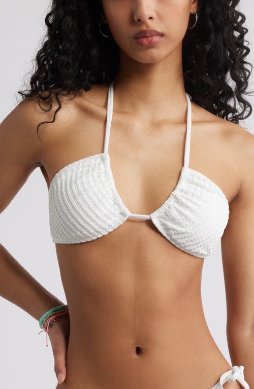 Bp. Rib Convertible Bikini Top In White