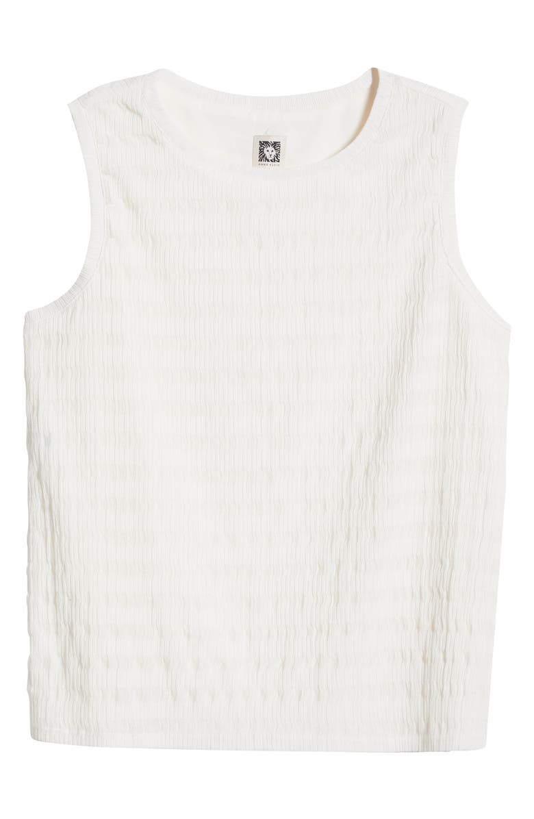 Anne Klein Pucker Wave Sweater Tank, Alternate, color,