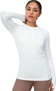 BloqUV Women's Performance Quarter Zip Long Sleeve Crew Shirt