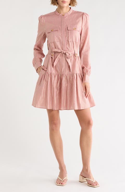Kayla Utility Mini Shirtdress
