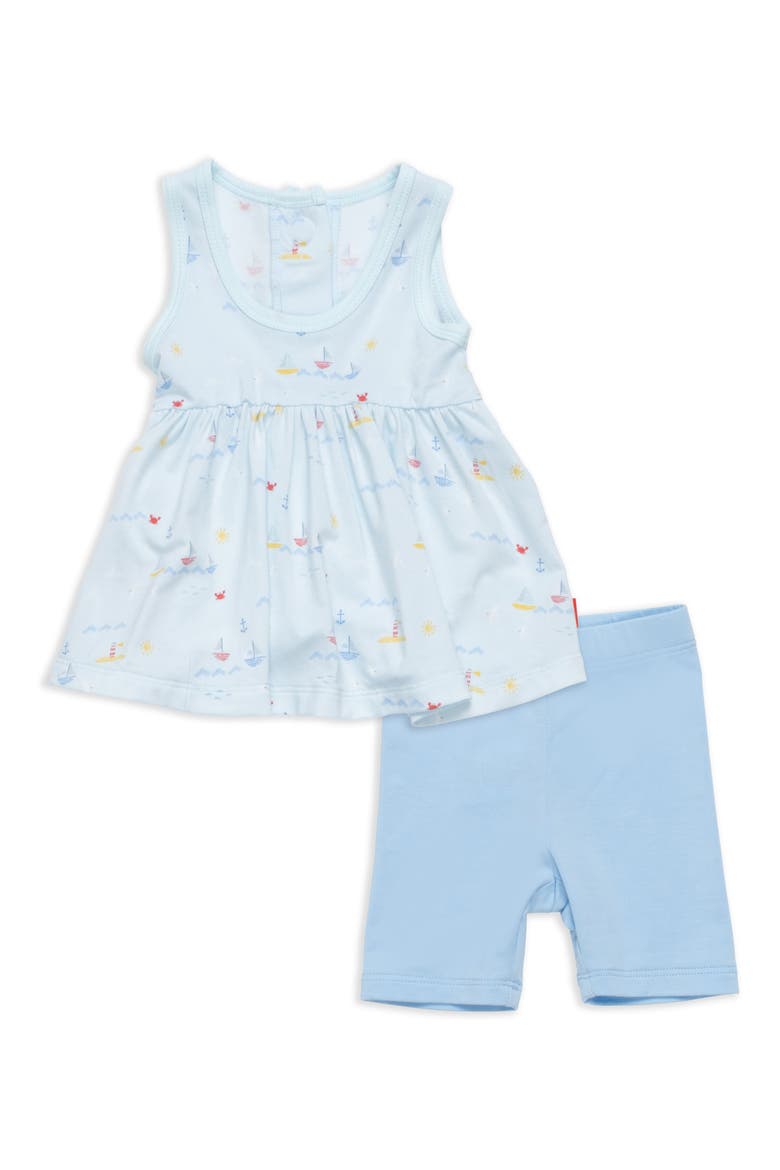 Sail-ebrate Good Times Magnetic Closure Tank & Shorts Set, Main, color, SAIL EBRATE GO