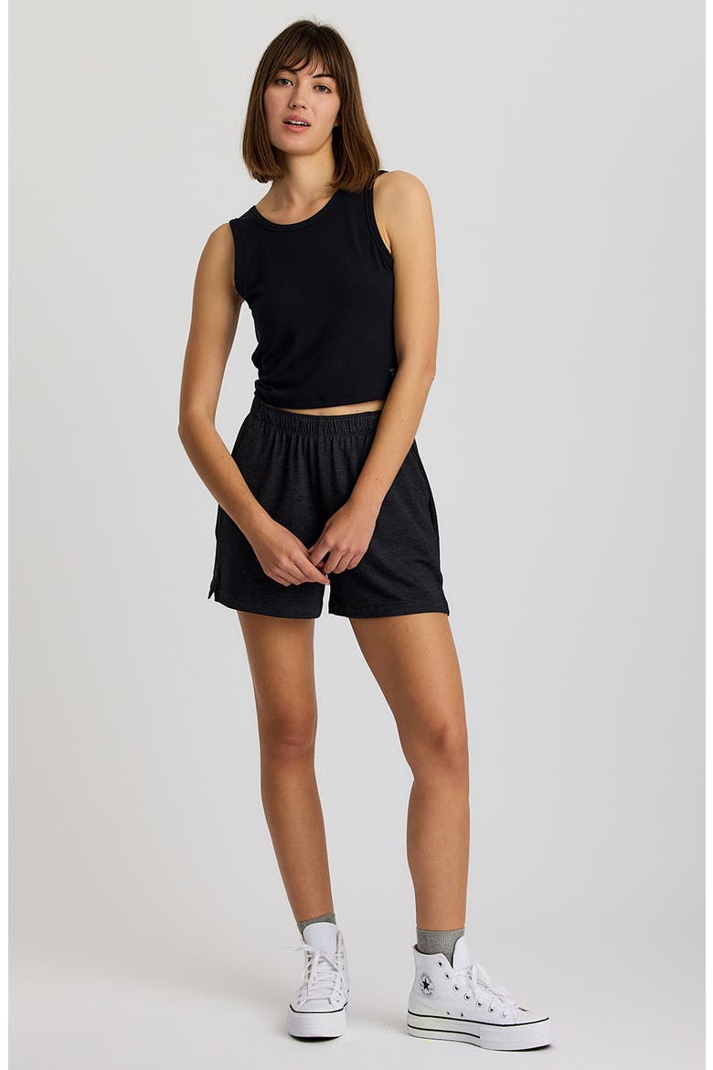 Rib Crop Tank, Alternate, color, BLACK