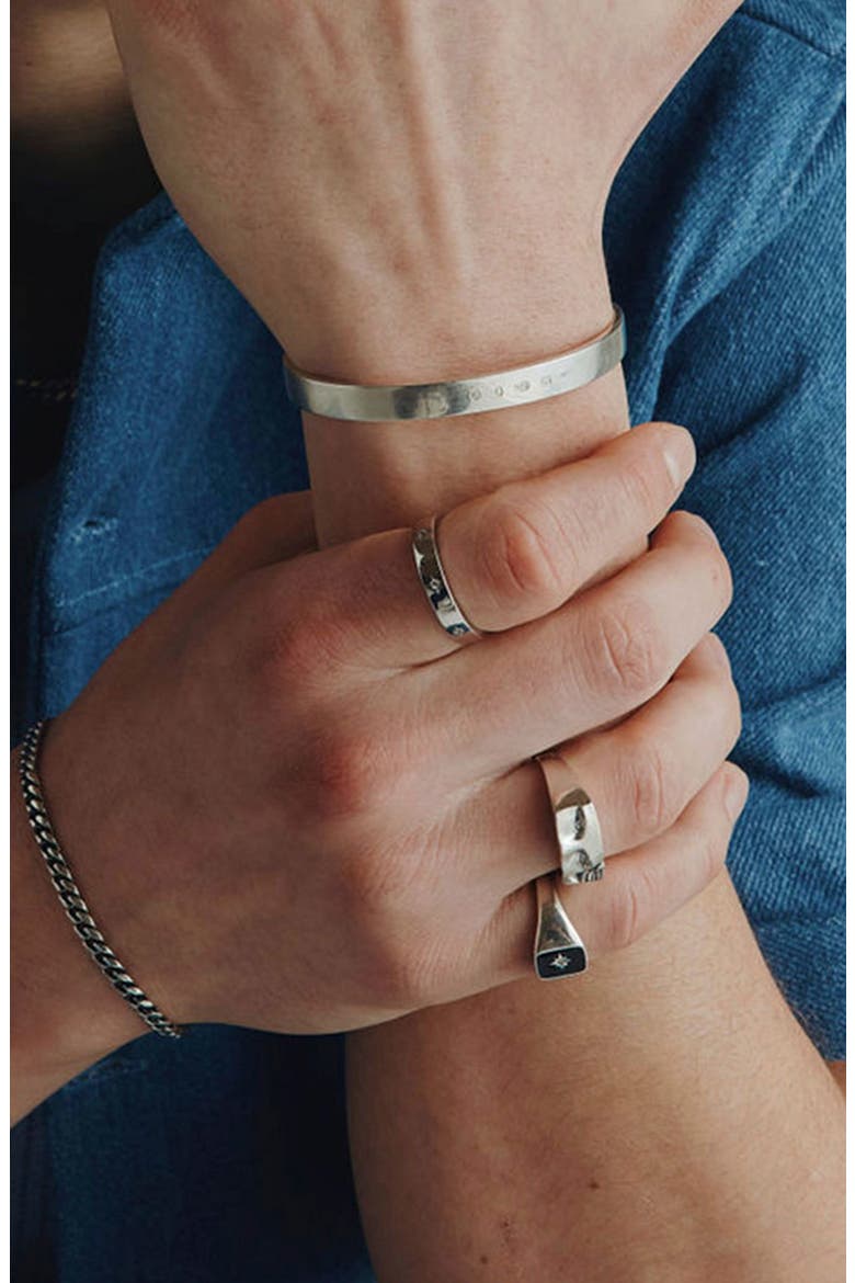 Silver Seven Ring, Alternate, color, SILVER