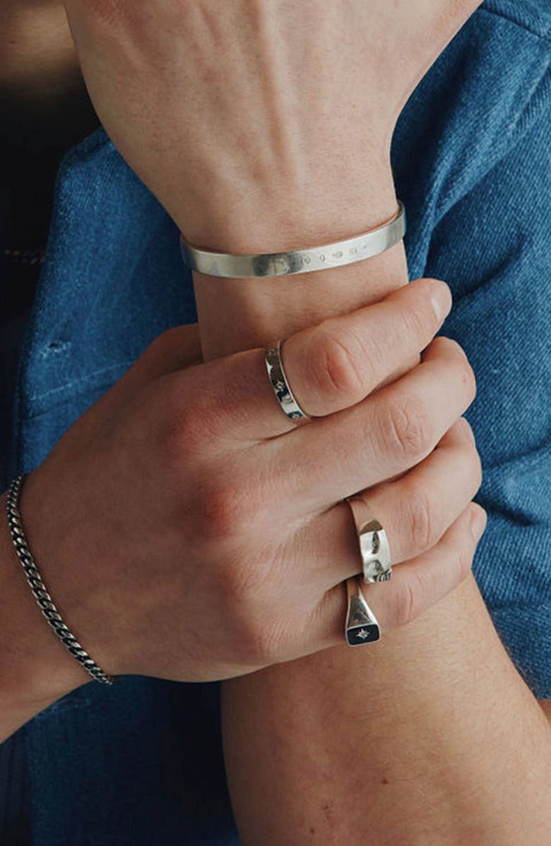 Serge DeNimes Silver Seven Ring, Alternate, color, 