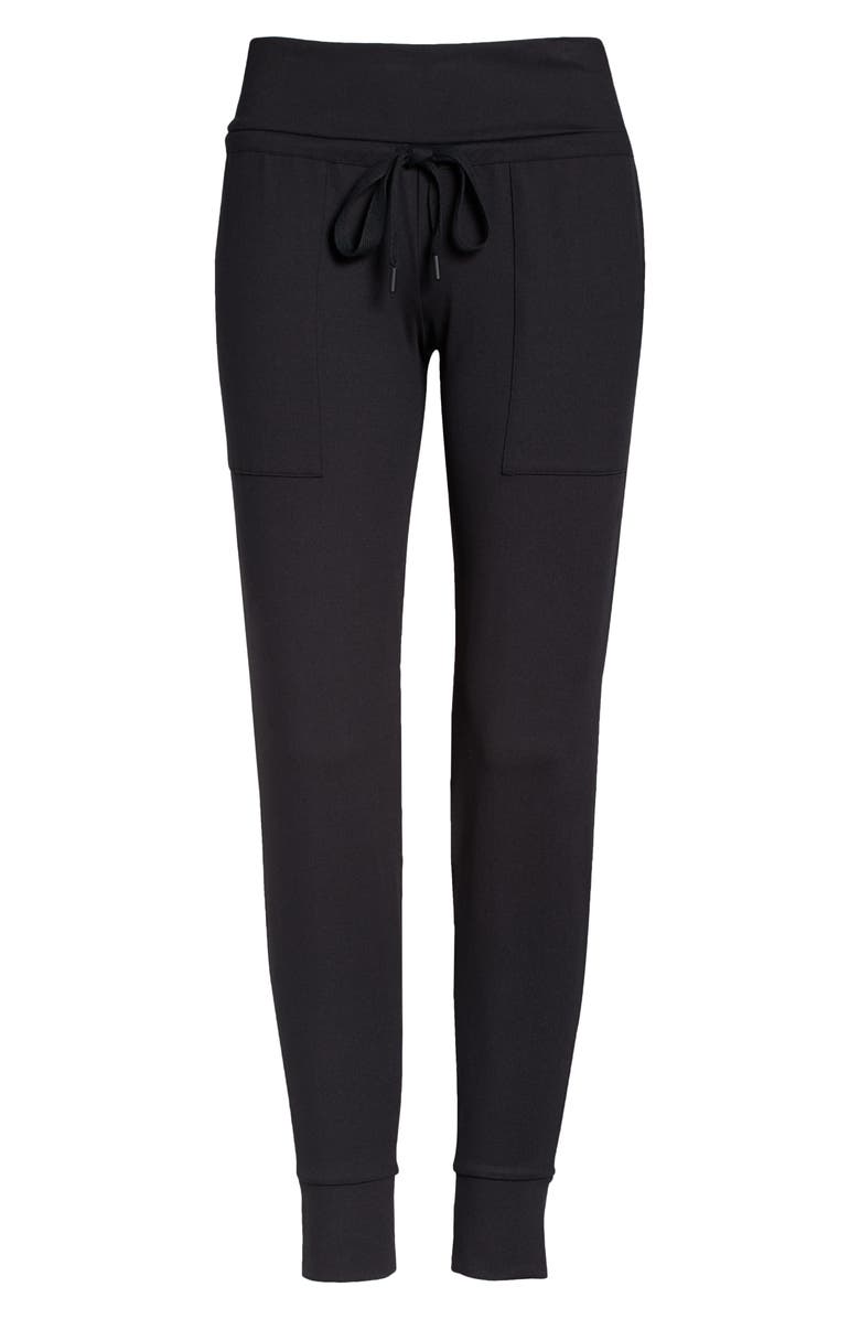 Felina Velvety Soft Joggers, Alternate, color, Black