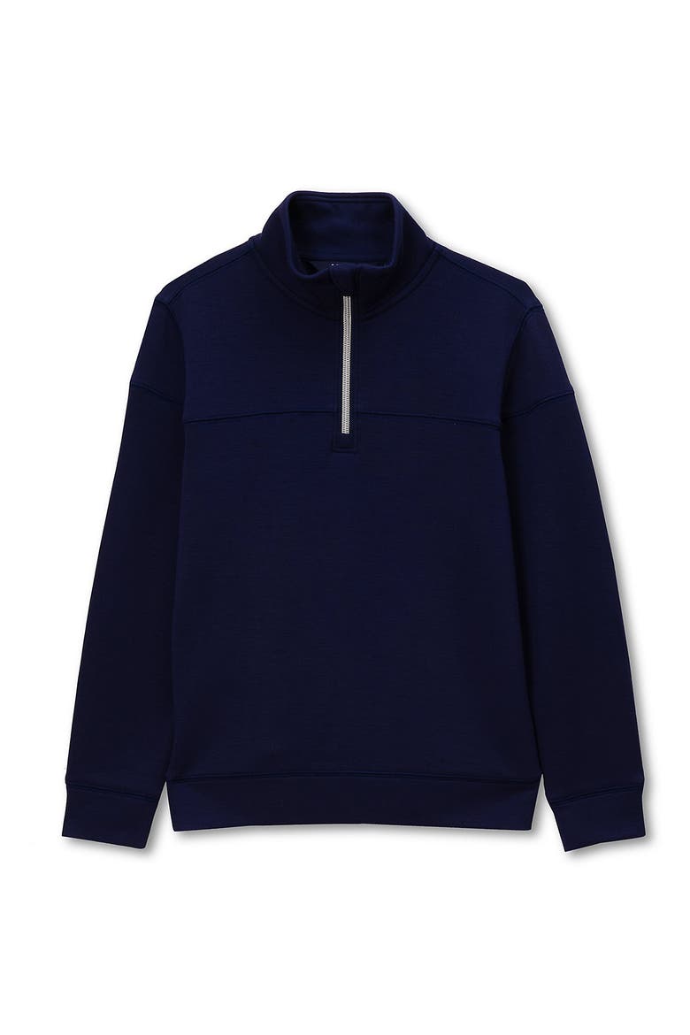 Boys Half Zip Pullover, Main, color, Navy