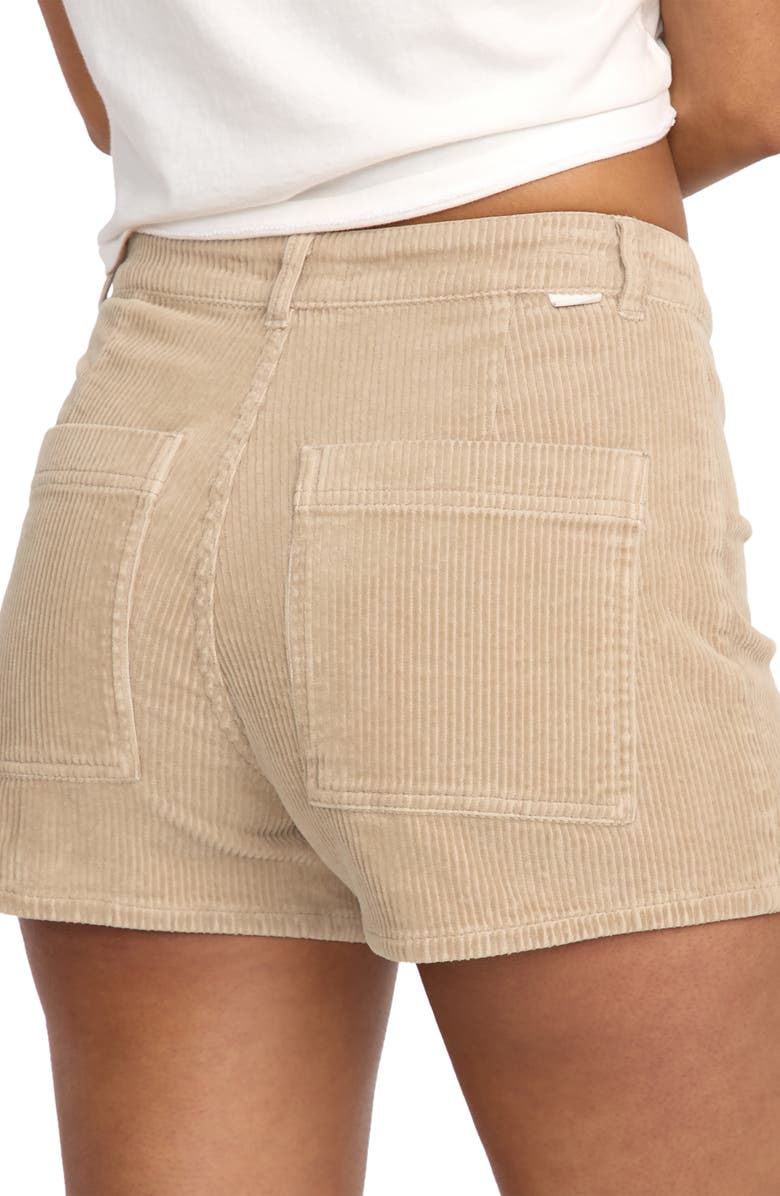 Billabong Free Fall Corduroy Shorts, Alternate, color, Cobblestone