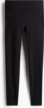 H&M Pocket-detail Sports Leggings With Softmove