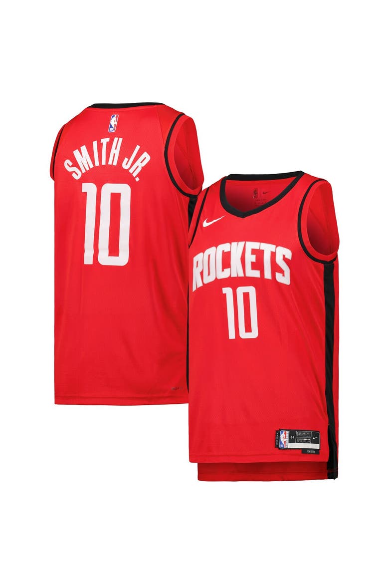 Unisex Nike Jabari Smith Jr. Red Houston Rockets Swingman Jersey - Icon Edition, Alternate, color, Red