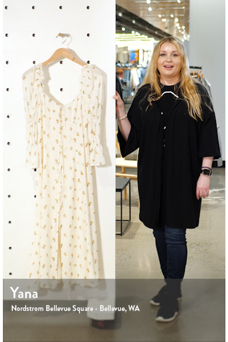 Roberta Floral Midi Dress video