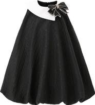 Tulleen Monochrome Charm Bow Dress