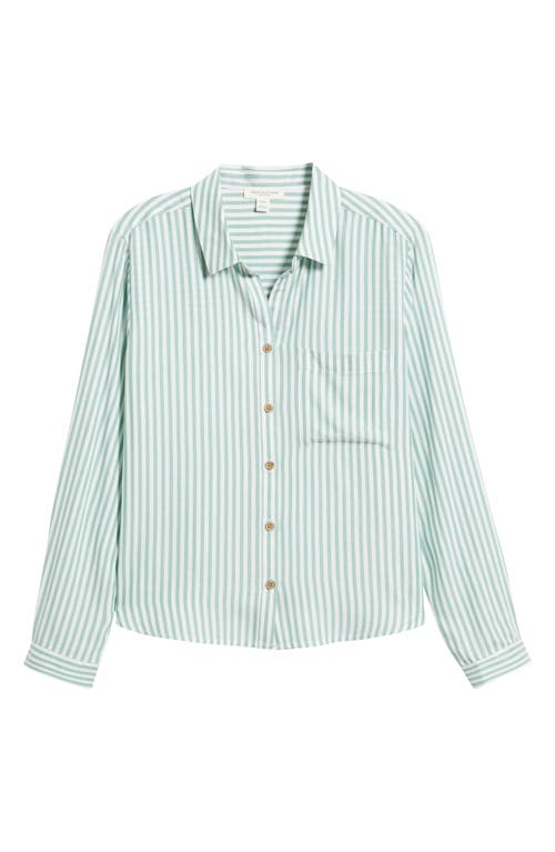 BEACHLUNCHLOUNGE BEACHLUNCHLOUNGE CANDACE STRIPE BUTTON-UP SHIRT