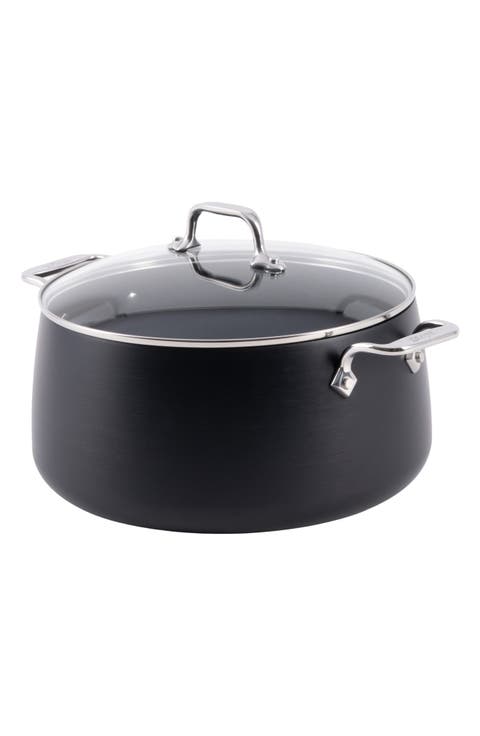 HA1 Expert Hard Anodized Nonstick 8 Quart Stockpot with Lid