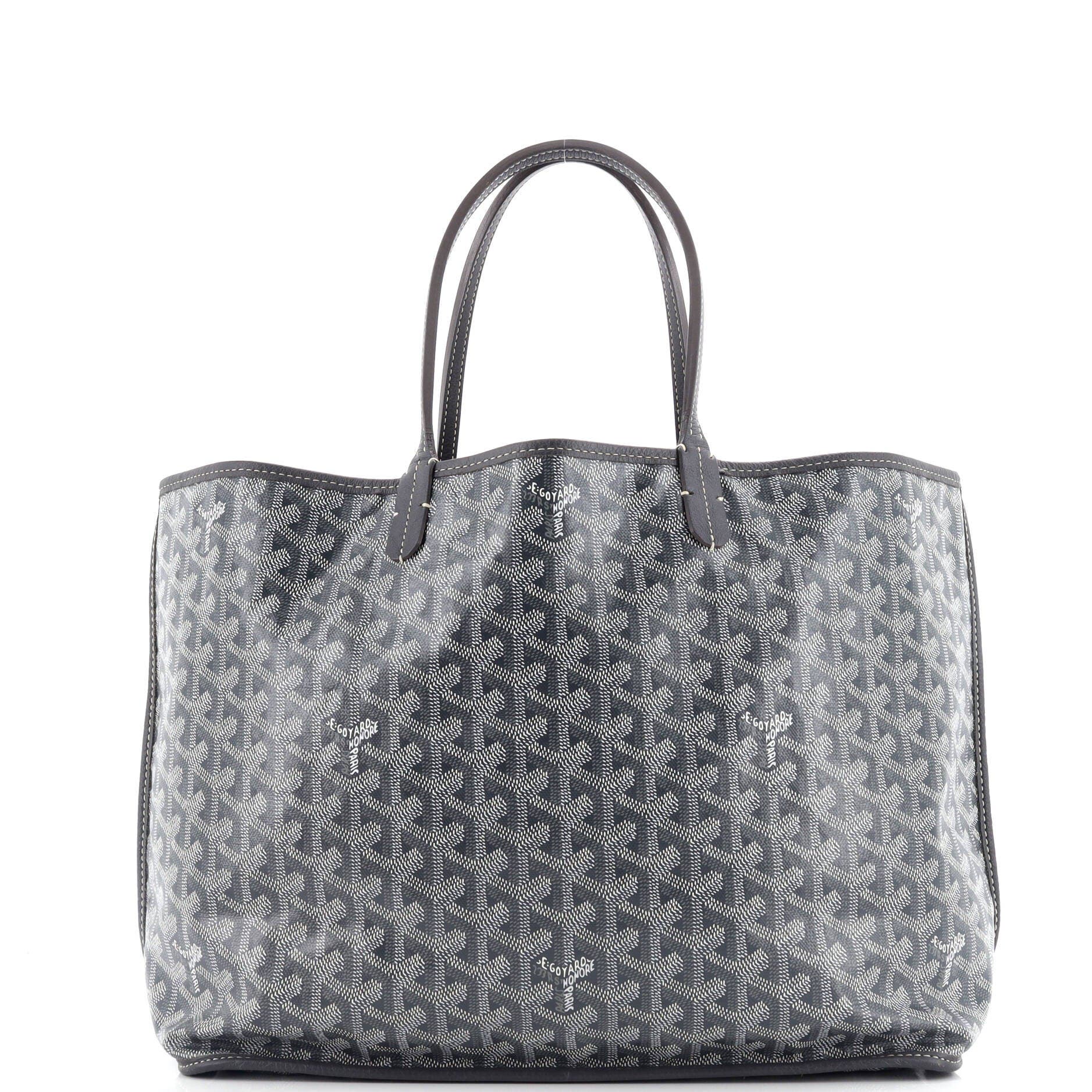 Pre-Owned Goyard Anjou Reversible Tote Coated Canvas PM, Main, color, 