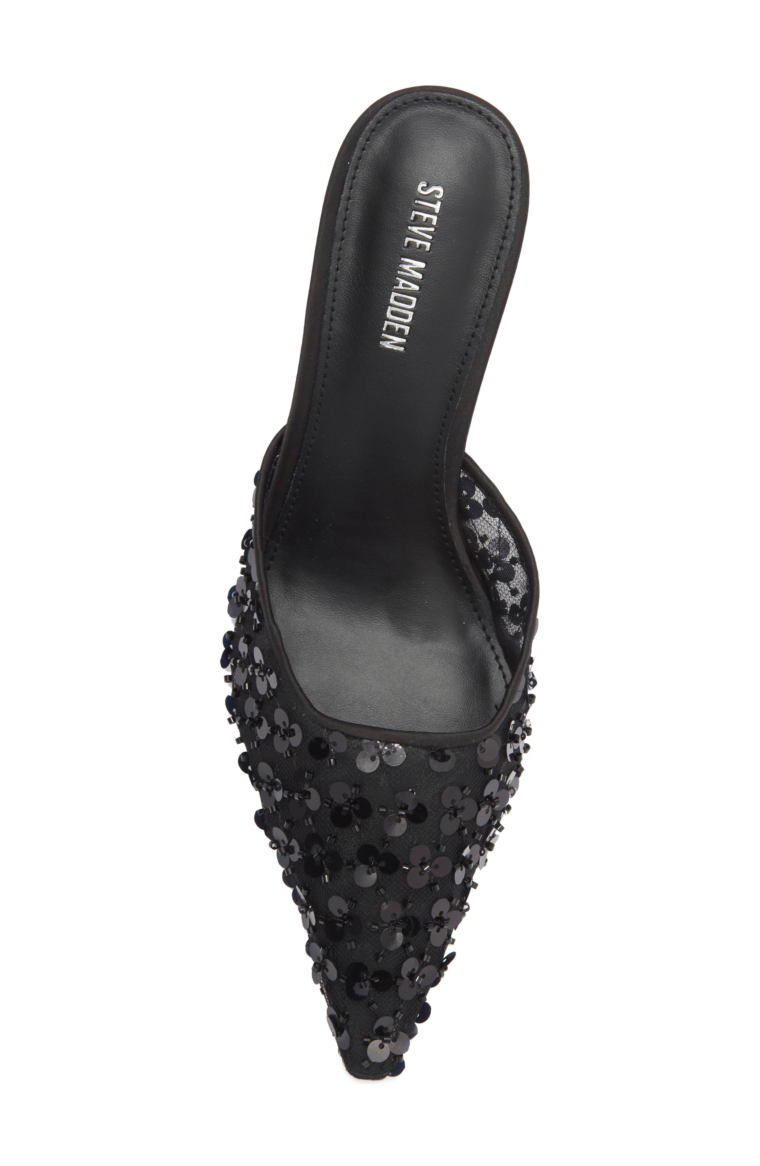 Steve Madden Alexi Mule, Alternate, color, Black Sequin