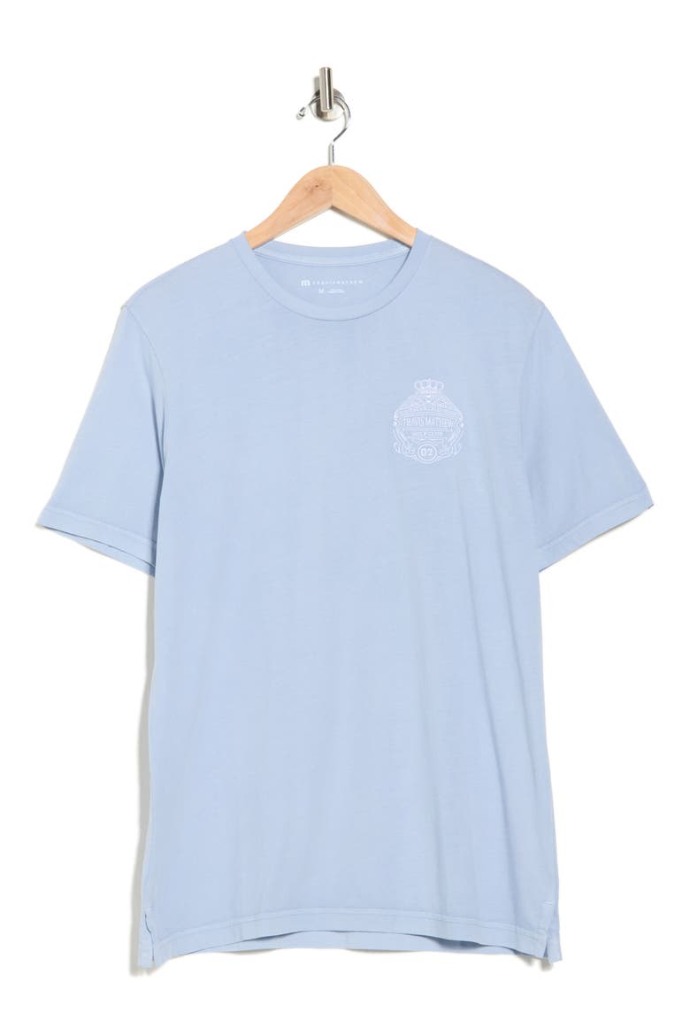 Golf Club Graphic T-Shirt, Alternate, color, DUSTY BLUE