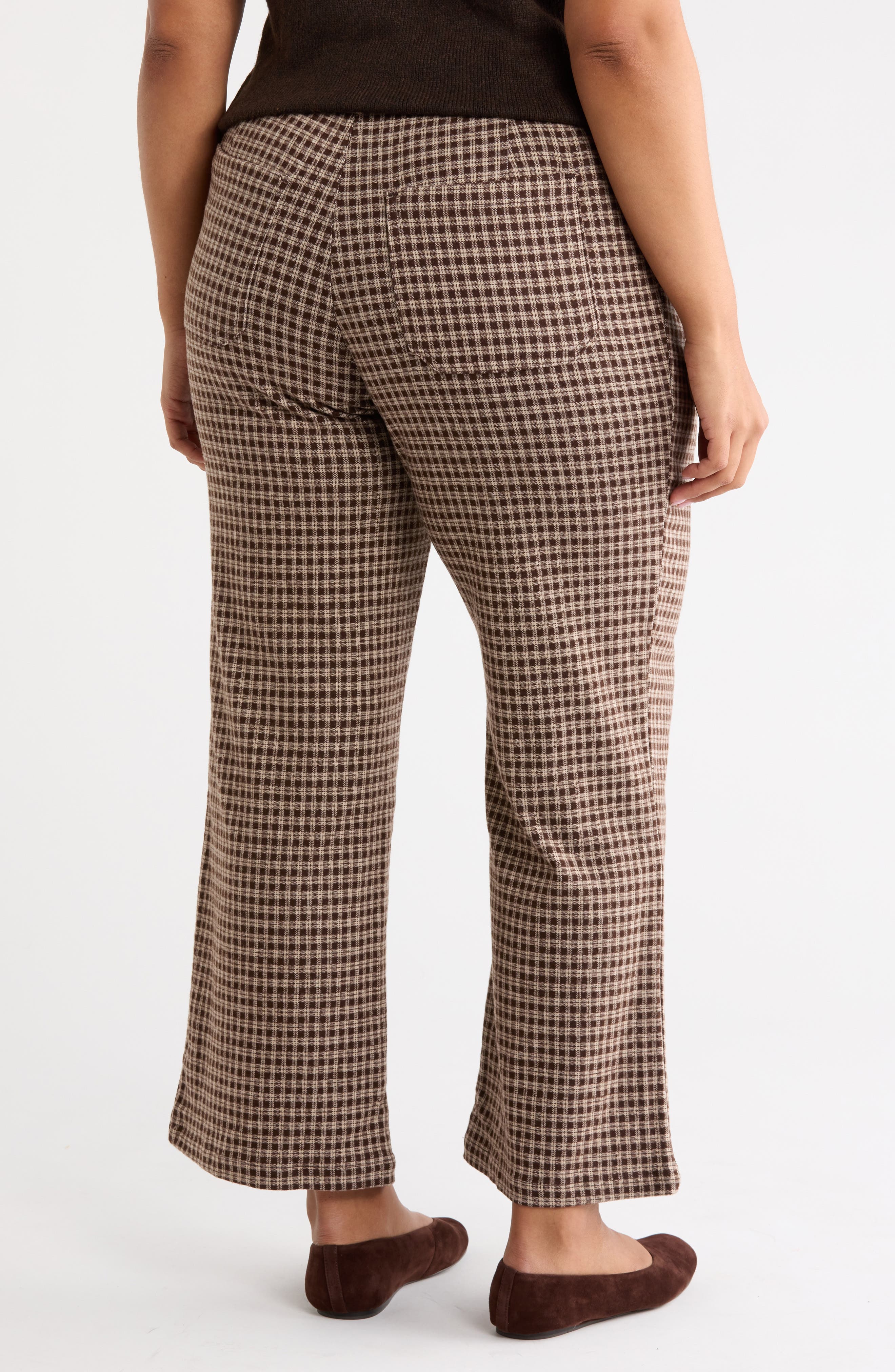 Sanctuary Supernova High Waist Wide Leg Double Knit Pants (Women ...