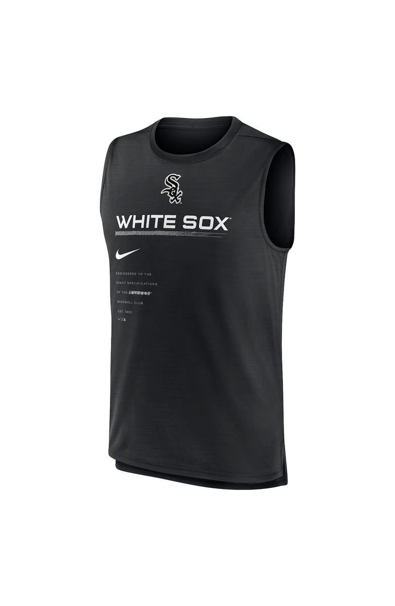 Nike Men's Nike Black Chicago White Sox Exceed Performance Tank Top, Alternate, color, Black