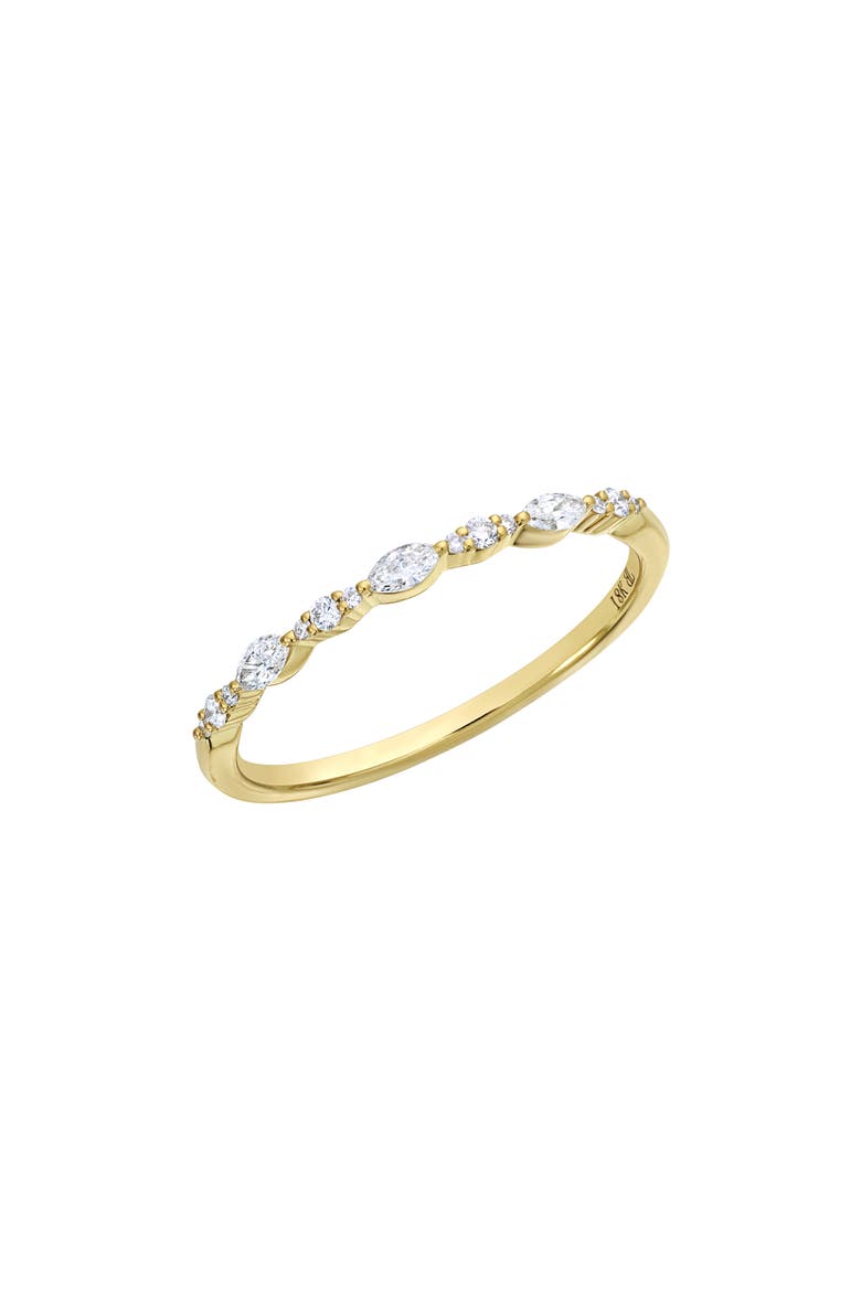 Maya Diamond Stackable Ring (Nordstrom Exclusive), Alternate, color, 18K YELLOW GOLD