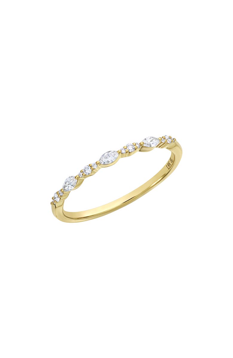 Bony Levy Maya Diamond Stackable Ring, Main, color, 18K Yellow Gold