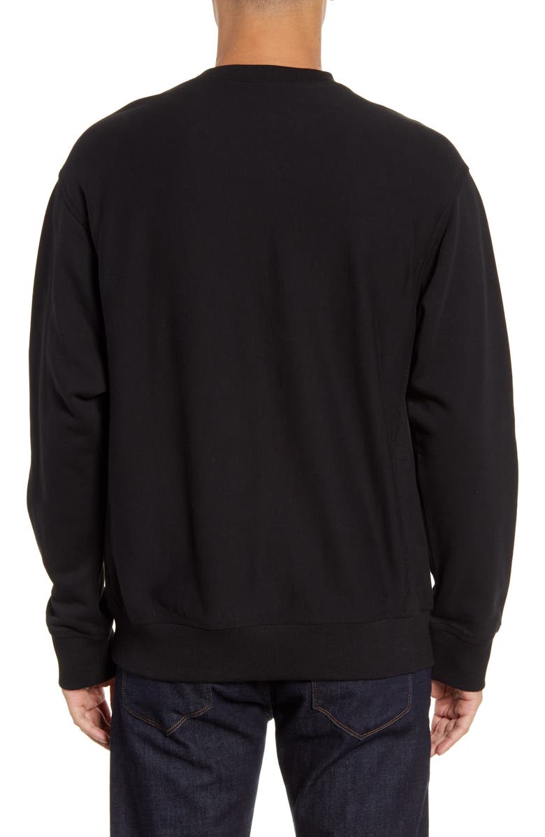 Carhartt Work In Progress American Script Crewneck Sweatshirt, Alternate, color, 