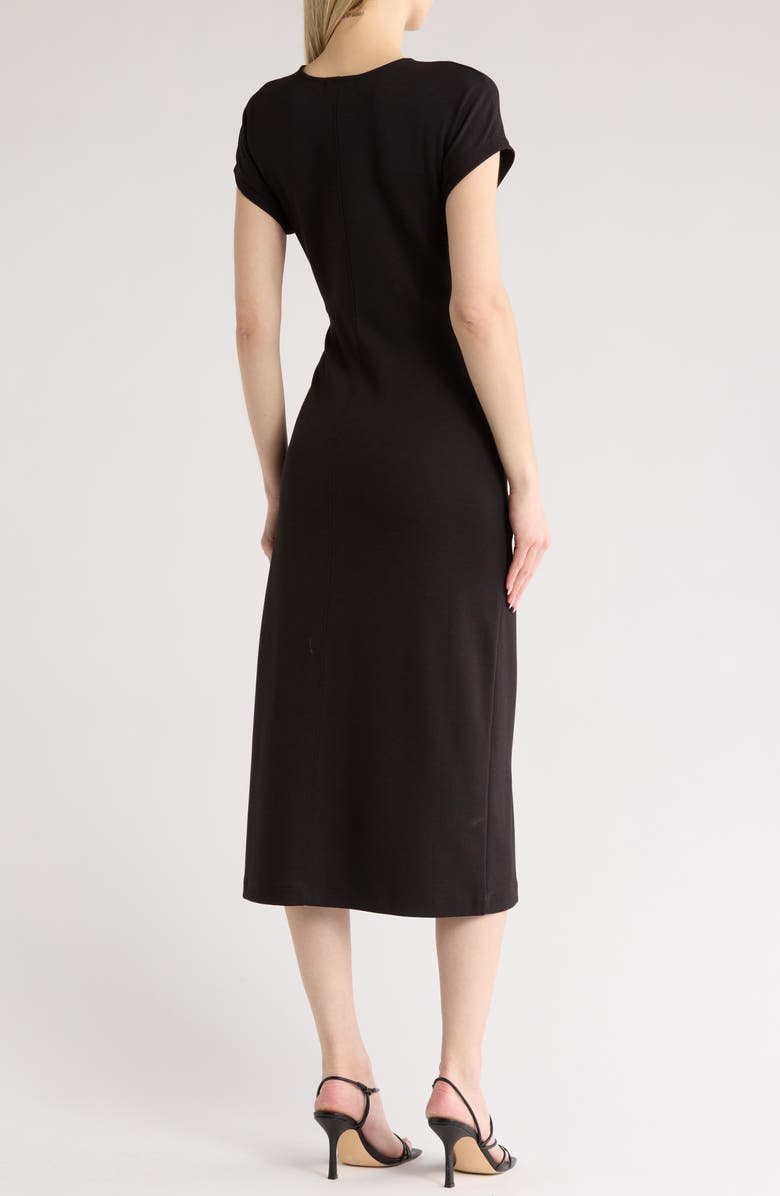 Nordstrom Tie Waist Midi Dress, Alternate, color, 