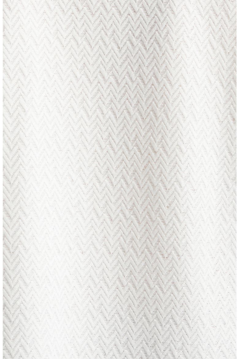 Jerseywear Chevron Jacquard Knit Top, Alternate, color, IVORY