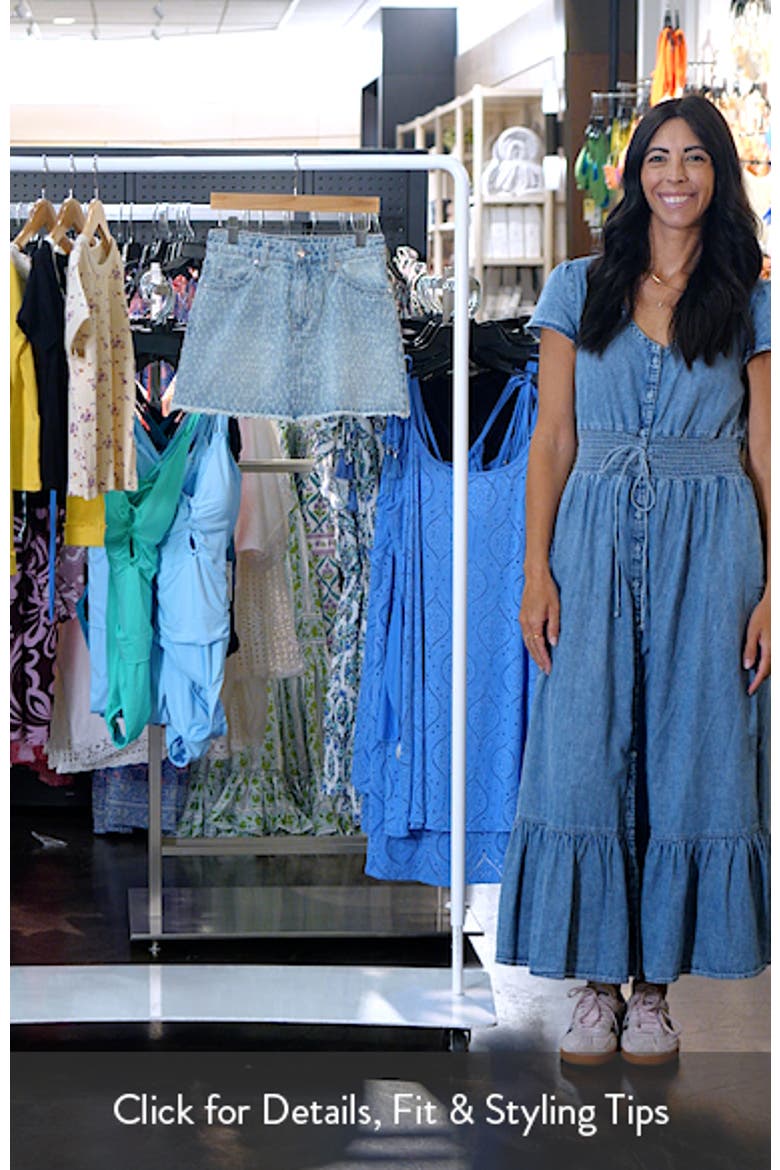 Kids' Distressed Denim Miniskort video