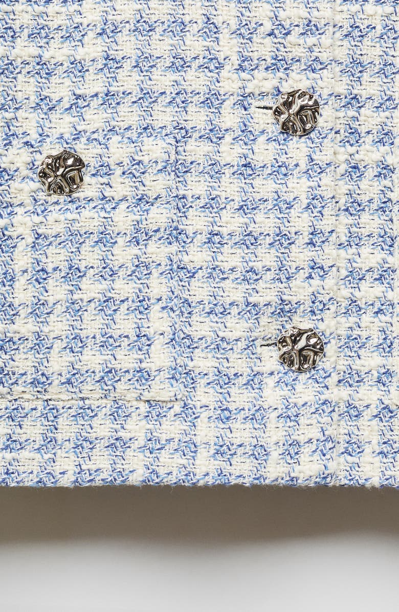 MANGO Tweed Jacket, Alternate, color,