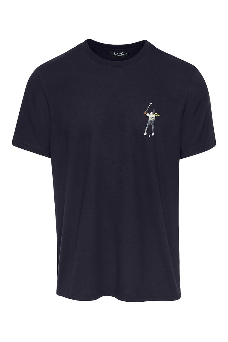 Core Embroidered T-Shirt, Alternate, color, BLACK