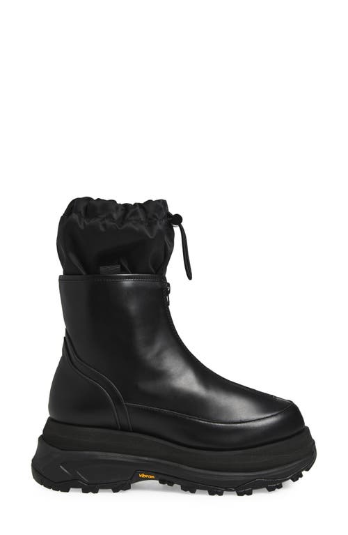 Sacai Zip Up Boots Ankle Boots In Black