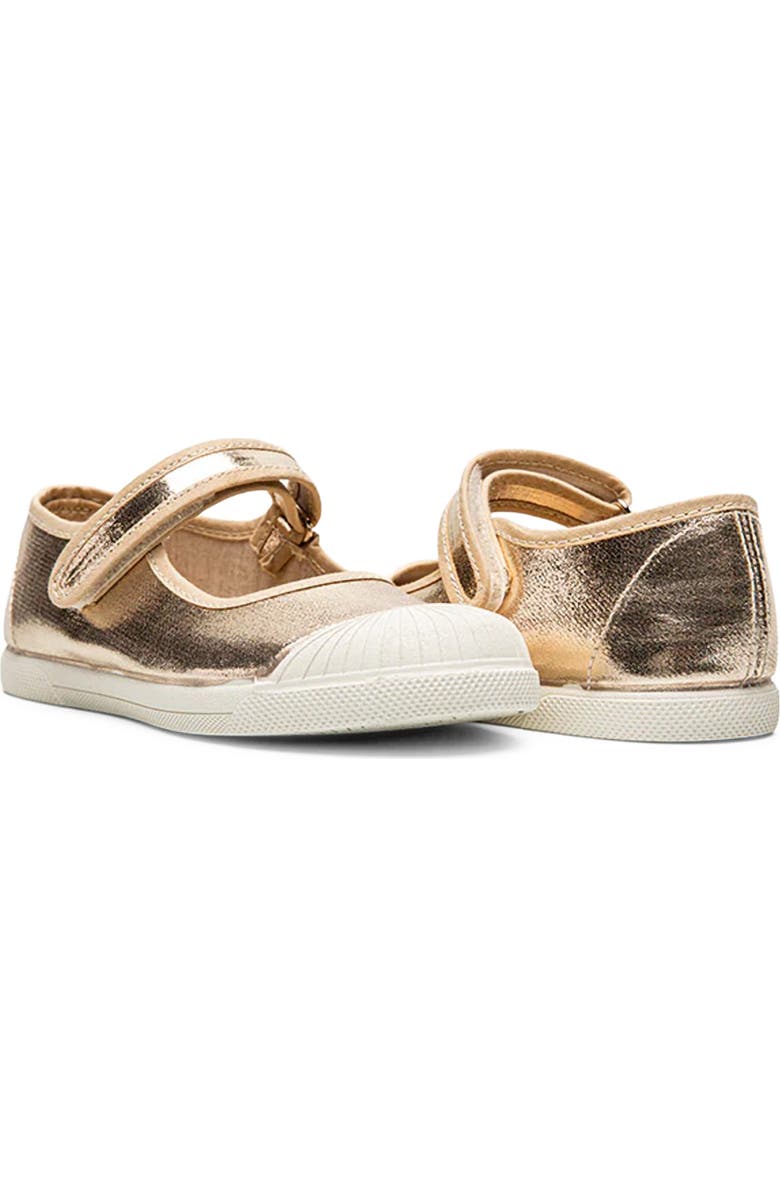 CHILDRENCHIC Kids' Mika Mary Jane Cap Toe Flat, Alternate, color, Gold
