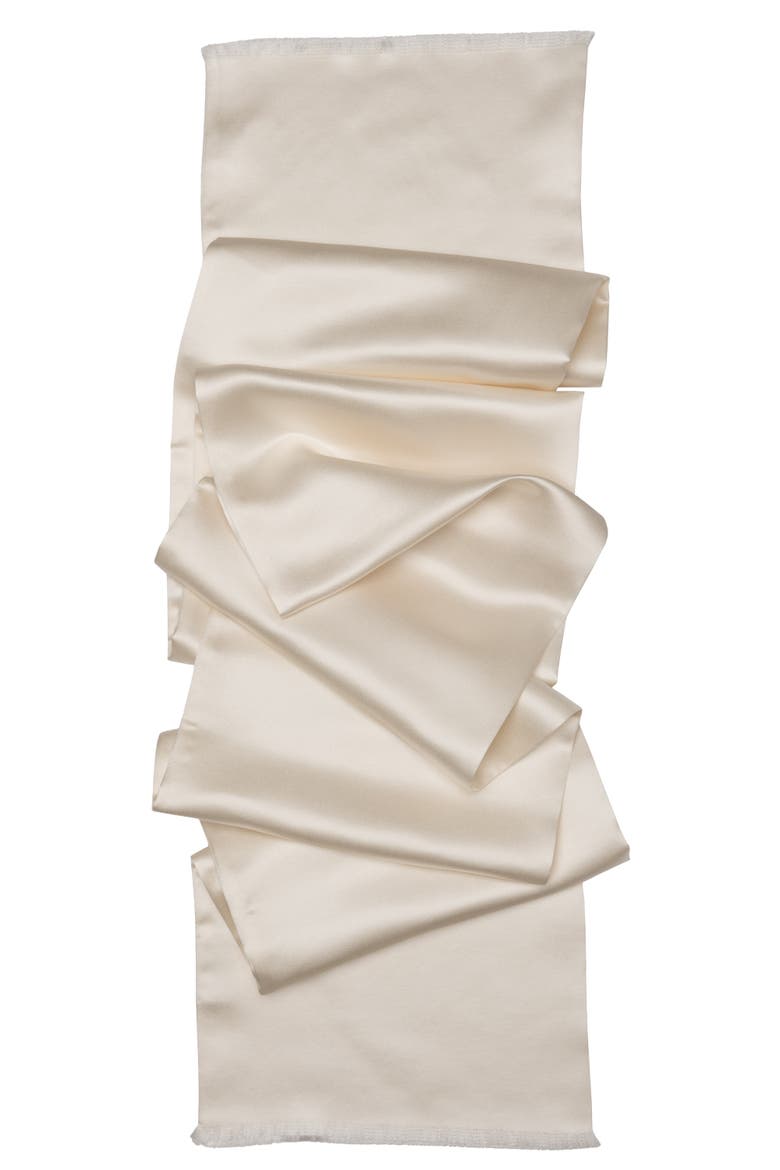 La Scala - Silk Opera Scarf for Men, Alternate, color, White